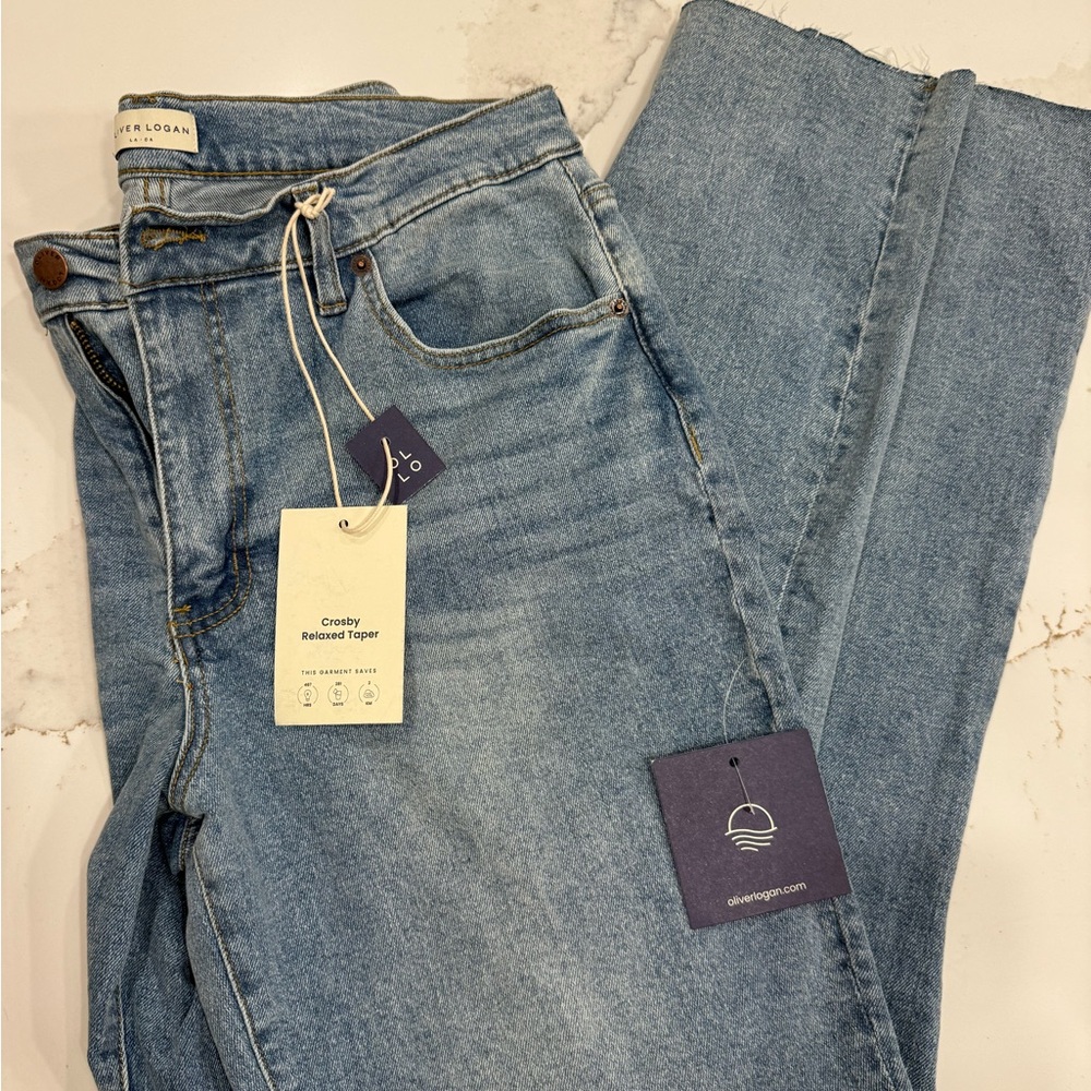 Oliver Logan Crosby Relaxed Taper Womans Jeans